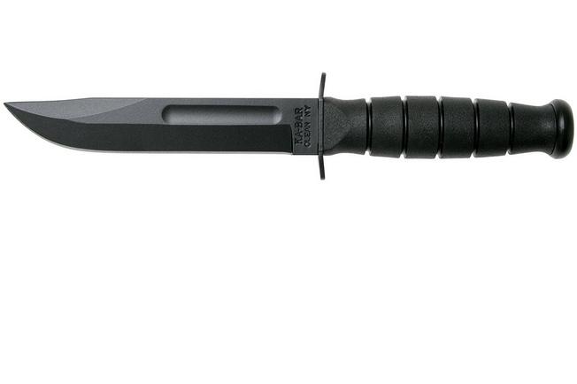 Image for KA-BAR Short 1258, fixed knife, plastic sheath