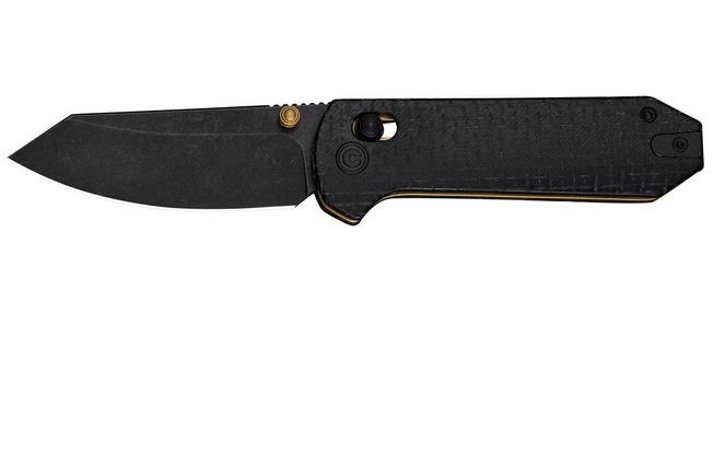 Bild für Civivi Yonder C23073B-2 Blackwashed 14C28N, Black Burlap Micarta, Taschenmesser