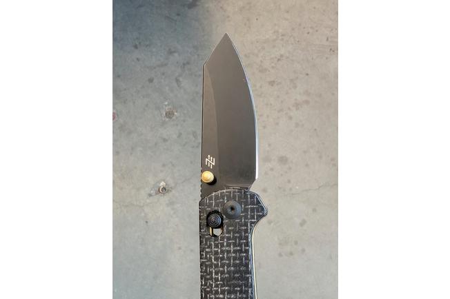 Bild für Civivi Yonder C23073B-2 Blackwashed 14C28N, Black Burlap Micarta, Taschenmesser