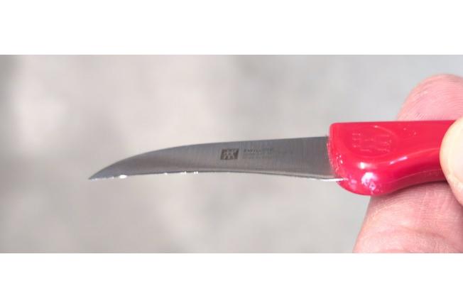 Image pour Zwilling J.A. Henckels - Éplucheur (rouge, lame courbée)
