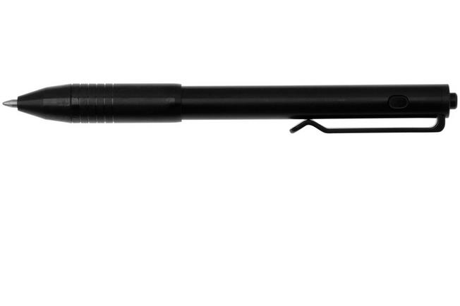 Afbeelding voor Big Idea Design Dual Side Click Pen DSC-DLC Black DLC Titanium, auto adjusting everyday carry pen