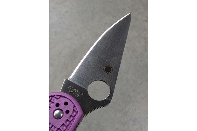Image pour Spyderco Delica 4 Purple C11FPPR couteau de poche