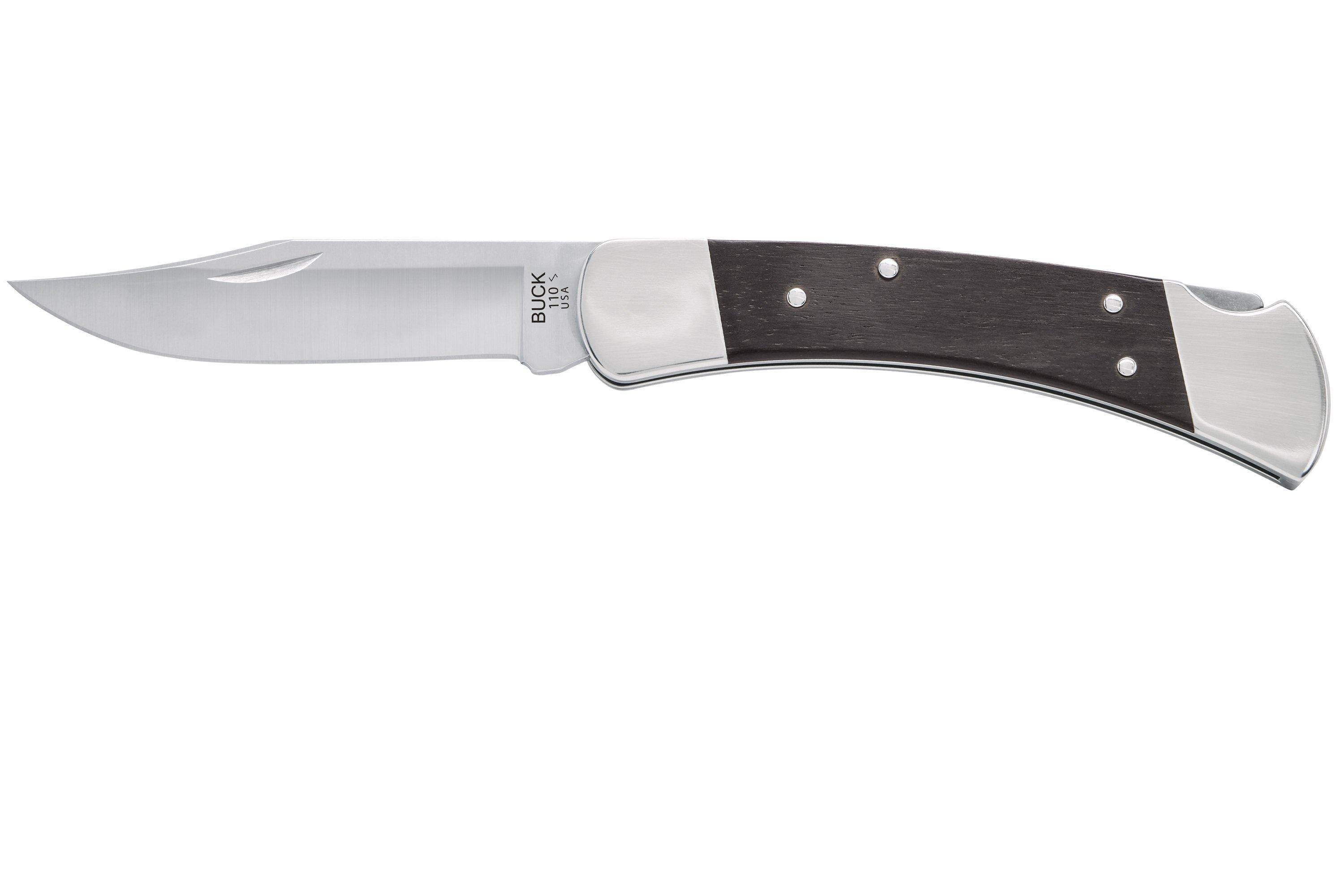 Buck 110 Slim Elite Heritage, MagnaCut, Nickel Silver 0110BRS20 pocket ...