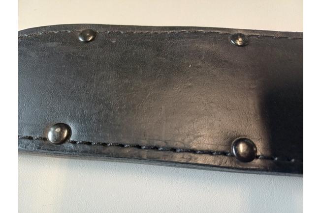 Bild für Ontario Marine Combat Knife 8180 Black 1095, Black Leather, Survivalmesser