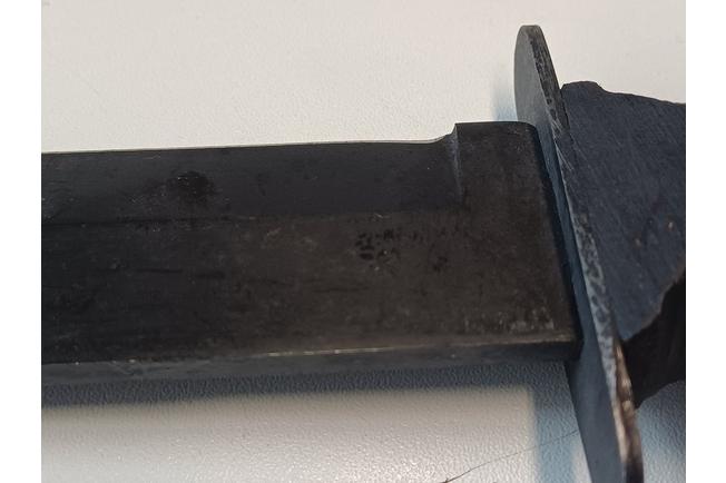 Bild für Ontario Marine Combat Knife 8180 Black 1095, Black Leather, Survivalmesser
