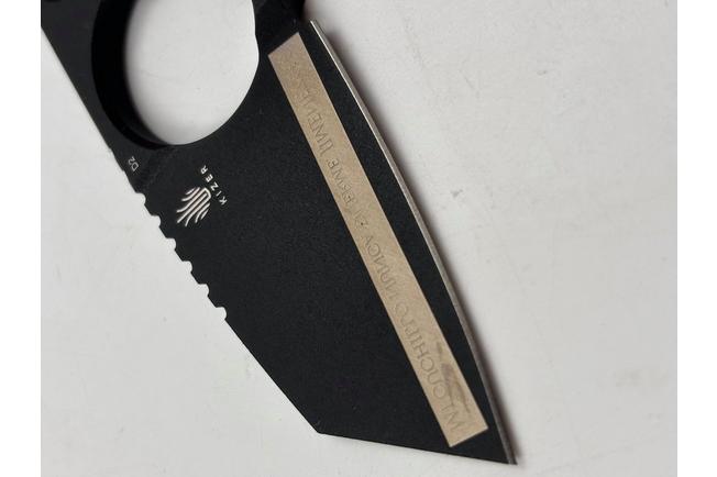 Imagen para Kizer Bowtie 1061A2 Black D2, cuchillo de cuello