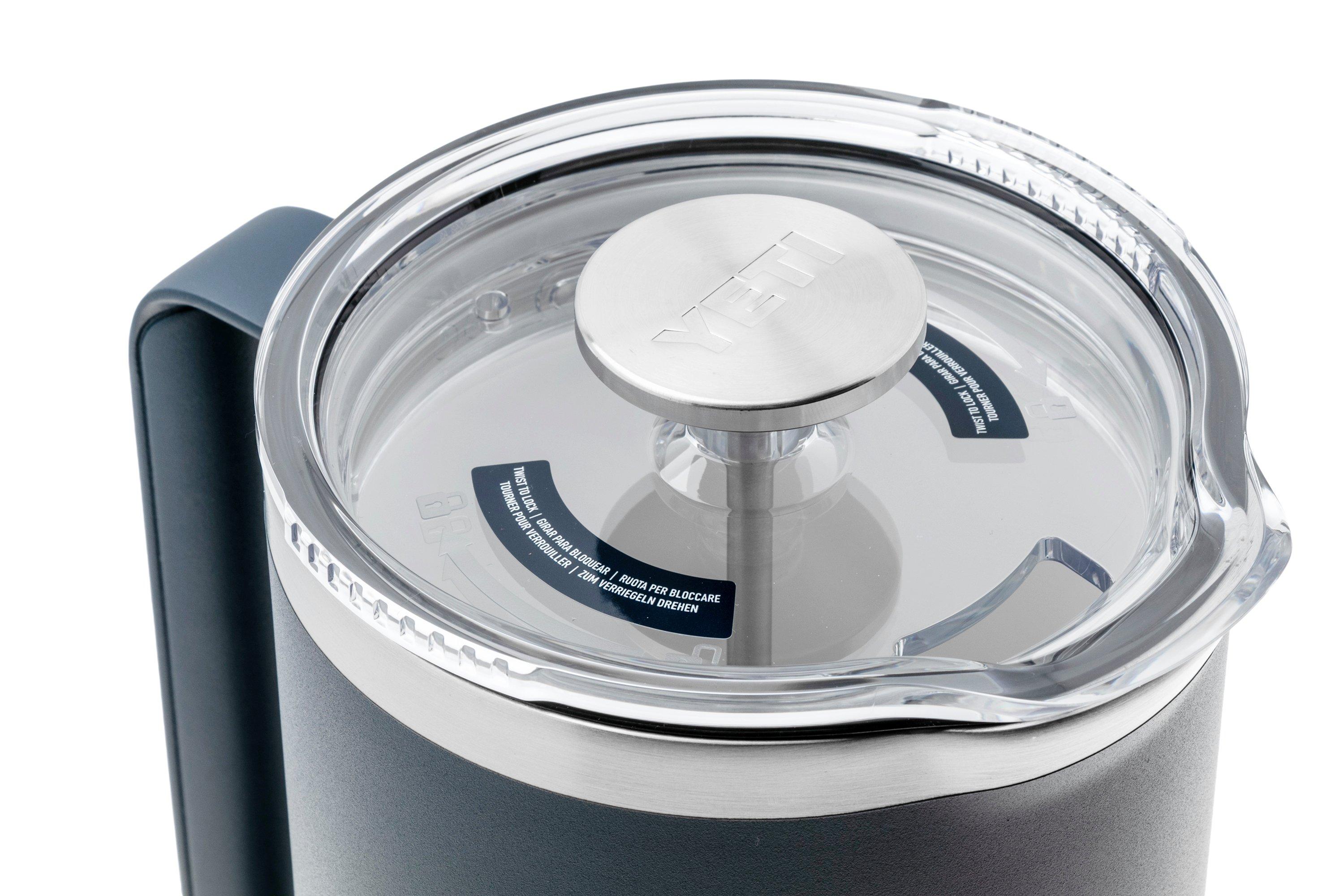 Bodum - 1308-57 - Columbia - Cafetière à Piston Isotherme 8 Tasses - Double Paroi Inox - 1.0 L - Mat