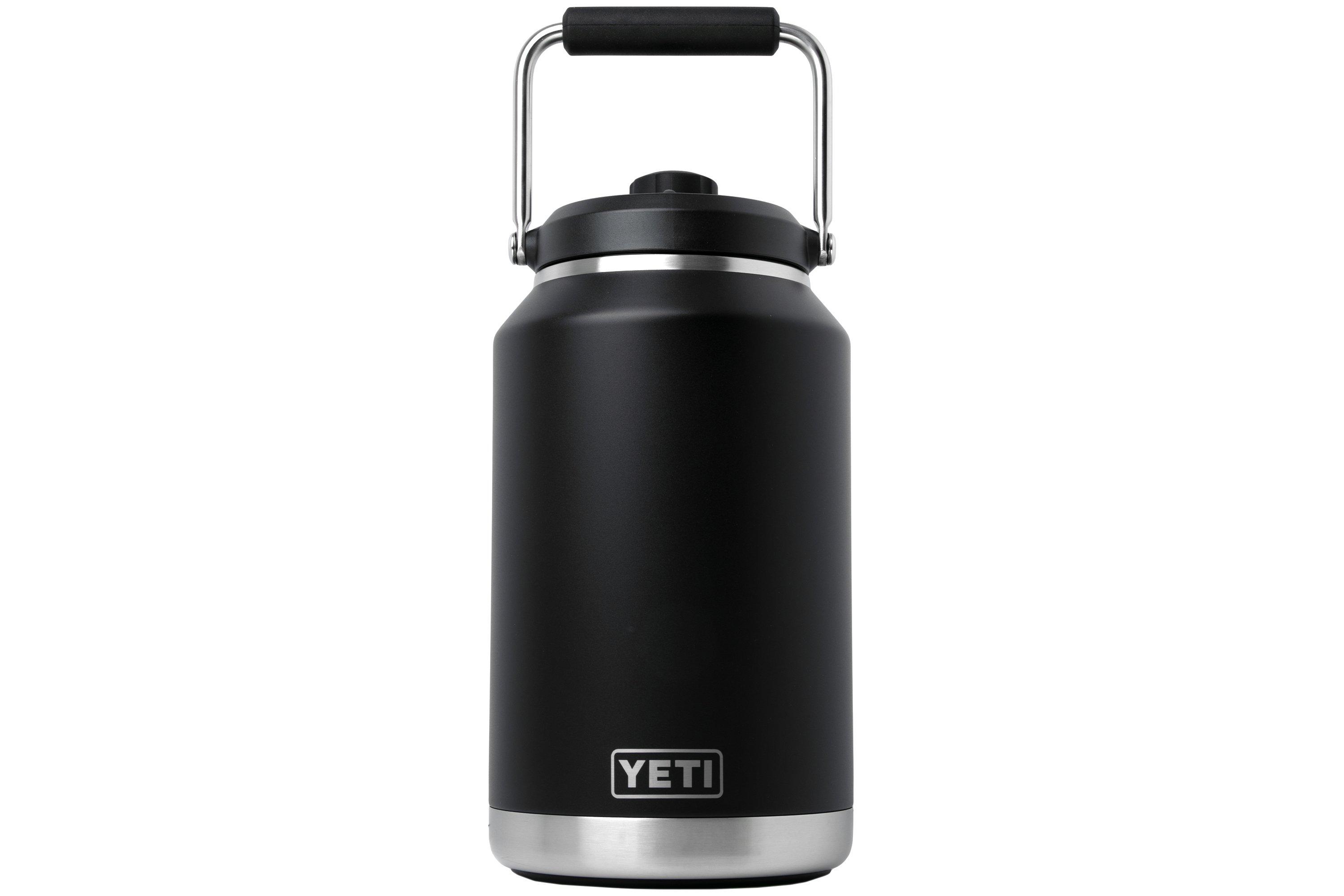Yeti Rambler Jug 1 Gallon, Black, garrafa térmica, 3.8L | Compras ...