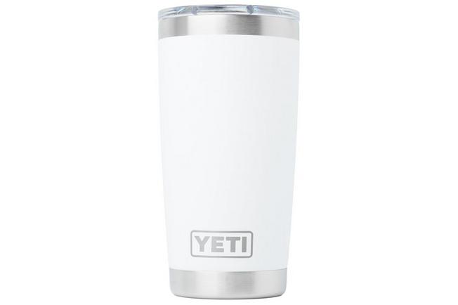 Afbeelding voor Yeti Rambler Tumbler Cup 20oz Mag Slider Lid, White, thermosbeker met deksel, 591 ml