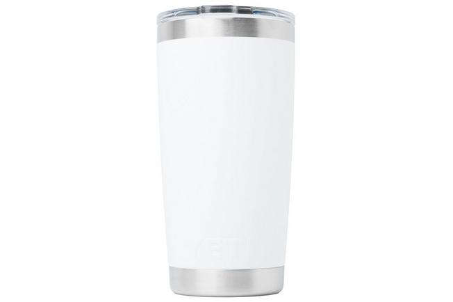 Afbeelding voor Yeti Rambler Tumbler Cup 20oz Mag Slider Lid, White, thermosbeker met deksel, 591 ml