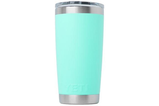 Afbeelding voor Yeti Rambler Tumbler Cup 20oz Mag Slider Lid, Seafoam, thermosbeker met deksel, 591 ml