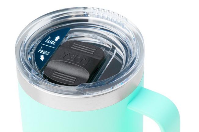 Afbeelding voor Yeti Rambler Travel Mug 20oz Stronghold Lid, Seafoam, thermos reismok met deksel, 591 ml