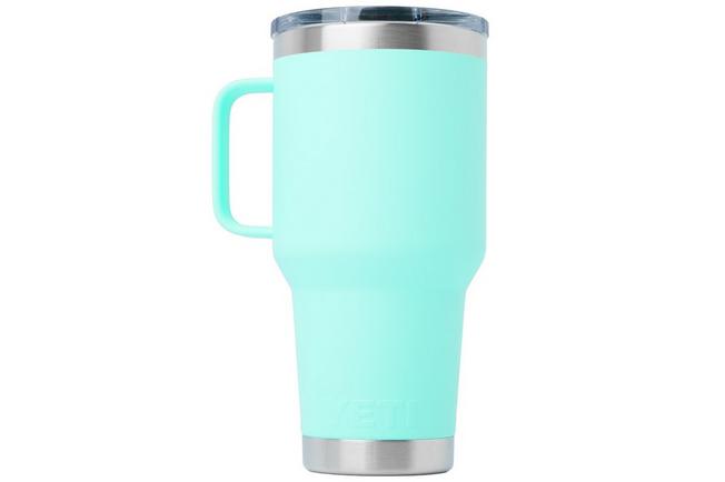 Afbeelding voor Yeti Rambler Travel Mug 30oz Stronghold Lid, Seafoam, thermos reismok met deksel, 887 ml