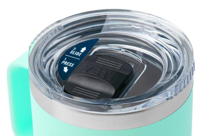 Afbeelding voor Yeti Rambler Travel Mug 30oz Stronghold Lid, Seafoam, thermos reismok met deksel, 887 ml