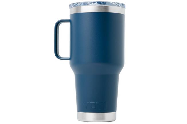 Afbeelding voor Yeti Rambler Travel Mug 30oz Stronghold Lid, Navy Blue, thermos reismok met deksel, 887 ml