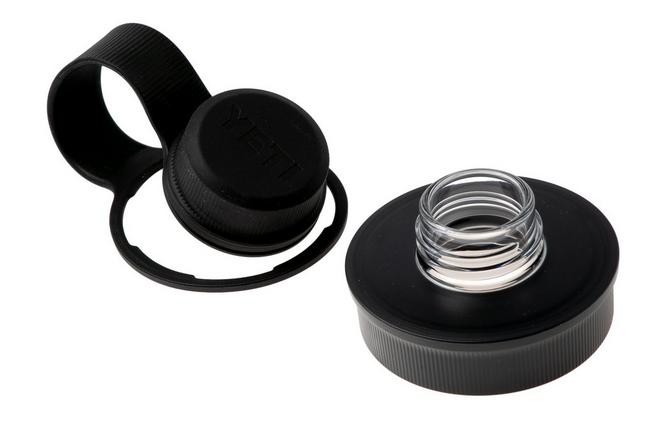 Afbeelding voor Yeti Yonder Water Bottle 25oz Tether Cap, Charcoal Grey, waterfles met lusdop, 750 ml