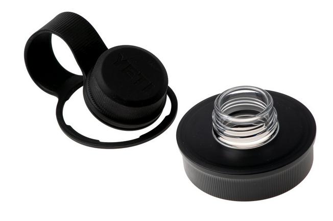 Afbeelding voor Yeti Yonder Water Bottle 34oz Tether Cap, Charcoal Grey, waterfles met lusdop, 1L