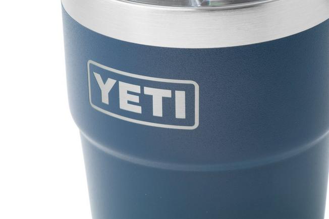 Afbeelding voor Yeti Rambler Stackable Cup 16oz Mag Slider Lid, Navy Blue, stapelbare thermosbeker met deksel, 473 ml