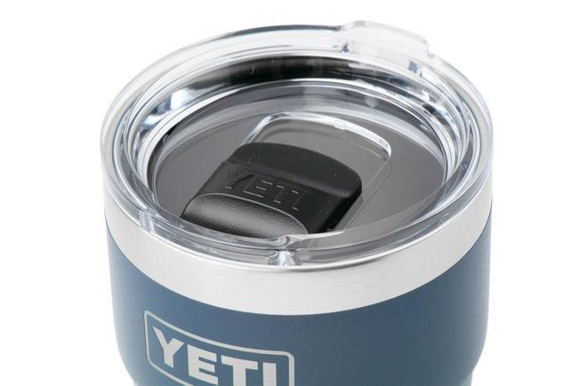 Afbeelding voor Yeti Rambler Stackable Cup 16oz Mag Slider Lid, Navy Blue, stapelbare thermosbeker met deksel, 473 ml