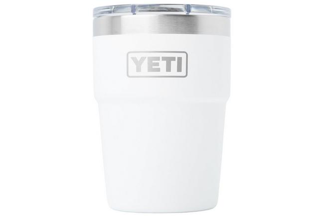 Afbeelding voor Yeti Rambler Stackable Cup 16oz Mag Slider Lid, White, stapelbare thermosbeker met deksel, 473 ml