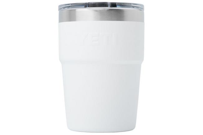 Afbeelding voor Yeti Rambler Stackable Cup 16oz Mag Slider Lid, White, stapelbare thermosbeker met deksel, 473 ml