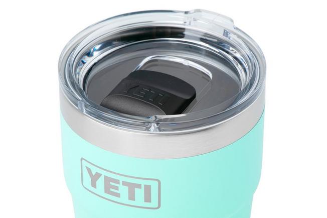 Afbeelding voor Yeti Rambler Stackable Cup 16oz Mag Slider Lid, Seafoam, stapelbare thermosbeker met deksel, 473 ml