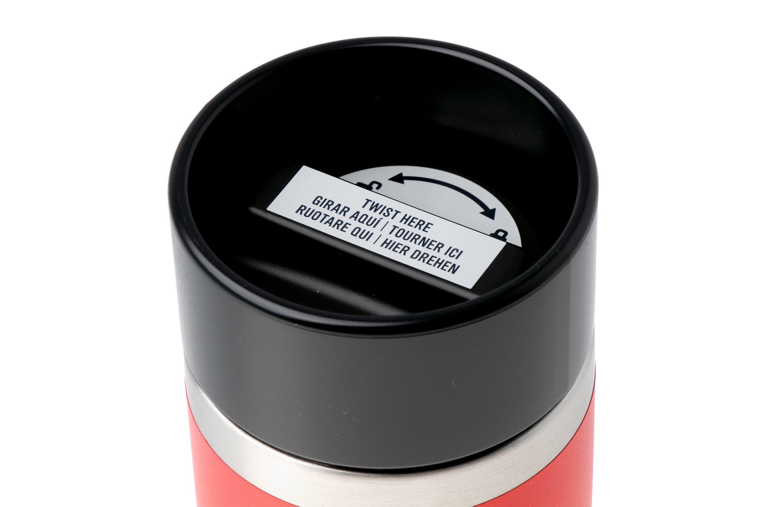Yeti Rambler Travel Bottle 12oz Commuter Cap, Rescue Red, gourde ...