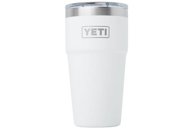 Afbeelding voor Yeti Rambler Stackable Cup 20oz Mag Slider Lid, White, stapelbare thermosbeker met deksel, 591 ml