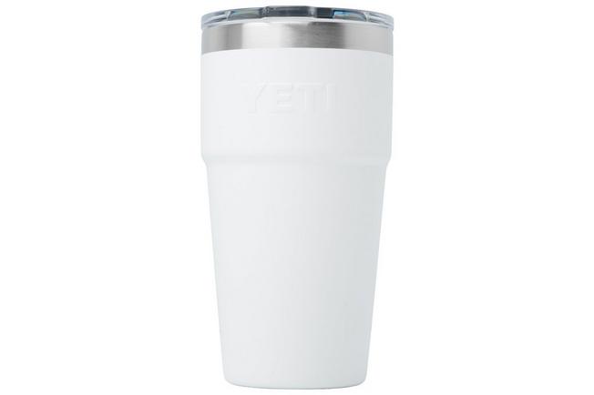 Afbeelding voor Yeti Rambler Stackable Cup 20oz Mag Slider Lid, White, stapelbare thermosbeker met deksel, 591 ml