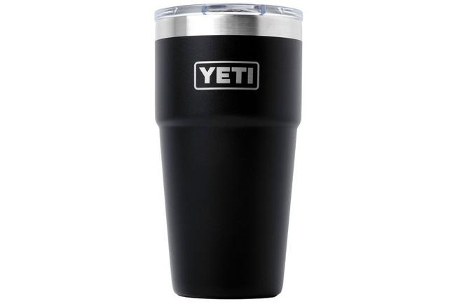 Afbeelding voor Yeti Rambler Stackable Cup 20oz Mag Slider Lid, Black, stapelbare thermosbeker met deksel, 591 ml
