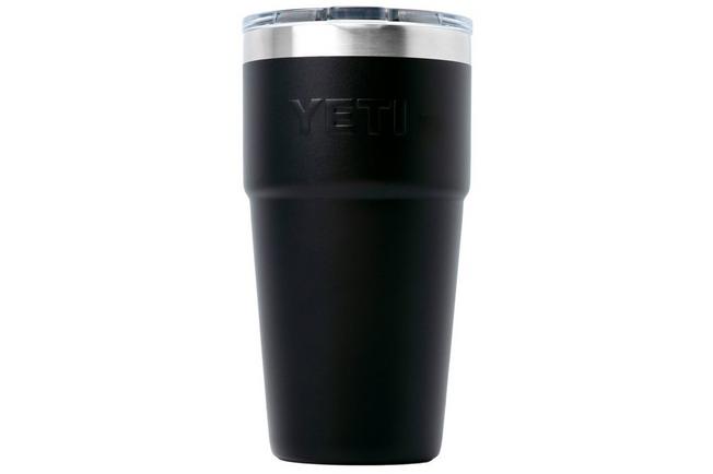 Afbeelding voor Yeti Rambler Stackable Cup 20oz Mag Slider Lid, Black, stapelbare thermosbeker met deksel, 591 ml