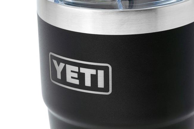 Afbeelding voor Yeti Rambler Stackable Cup 20oz Mag Slider Lid, Black, stapelbare thermosbeker met deksel, 591 ml