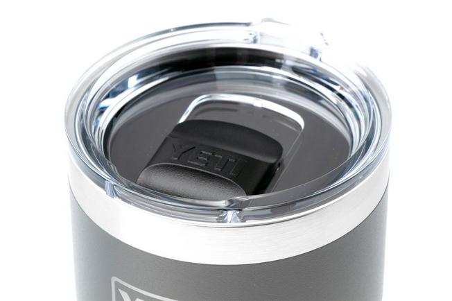 Afbeelding voor Yeti Rambler Stackable Cup 20oz Mag Slider Lid, Charcoal Grey, stapelbare thermosbeker met deksel, 591 ml