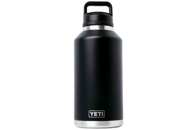 Afbeelding voor Yeti Rambler Bottle 64oz Chug Cap, Black, thermosfles met drinkdop, 1.9L