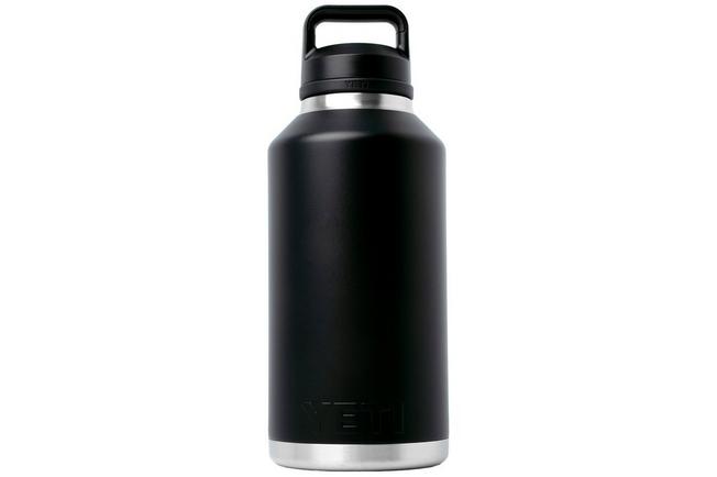 Afbeelding voor Yeti Rambler Bottle 64oz Chug Cap, Black, thermosfles met drinkdop, 1.9L