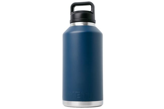 Afbeelding voor Yeti Rambler Bottle 64oz Chug Cap, Navy Blue, thermosfles met drinkdop, 1.9L
