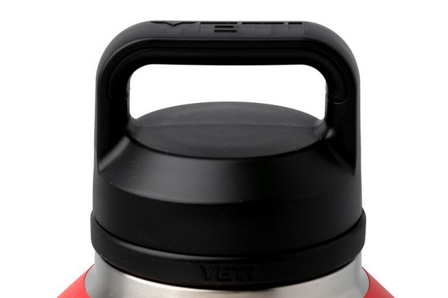 Afbeelding voor Yeti Rambler Bottle 64oz Chug Cap, Rescue Red, thermosfles met drinkdop, 1.9L