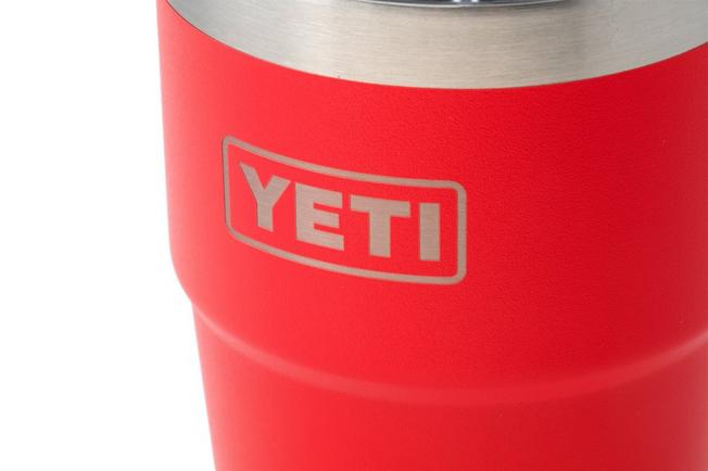 Afbeelding voor Yeti Rambler Stackable Cup 20oz Mag Slider Lid, Rescue Red, stapelbare thermosbeker met deksel, 591 ml