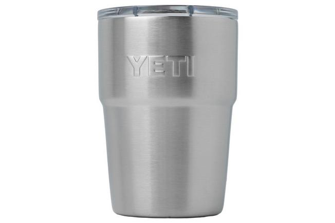 Afbeelding voor Yeti Rambler Stackable Cup 16oz Mag Slider Lid, Stainless Steel, stapelbare thermosbeker met deksel, 473 ml
