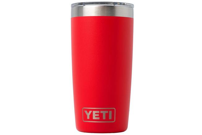 Afbeelding voor Yeti Rambler Tumbler Cup 10oz Mag Slider Lid, Rescue Red, thermosbeker met deksel, 295 ml