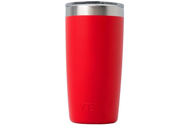 Afbeelding voor Yeti Rambler Tumbler Cup 10oz Mag Slider Lid, Rescue Red, thermosbeker met deksel, 295 ml