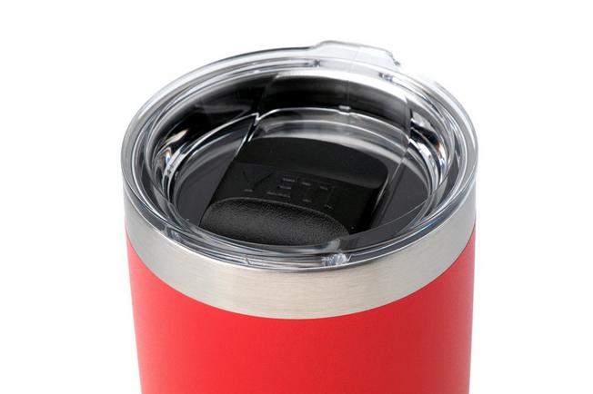 Afbeelding voor Yeti Rambler Tumbler Cup 10oz Mag Slider Lid, Rescue Red, thermosbeker met deksel, 295 ml