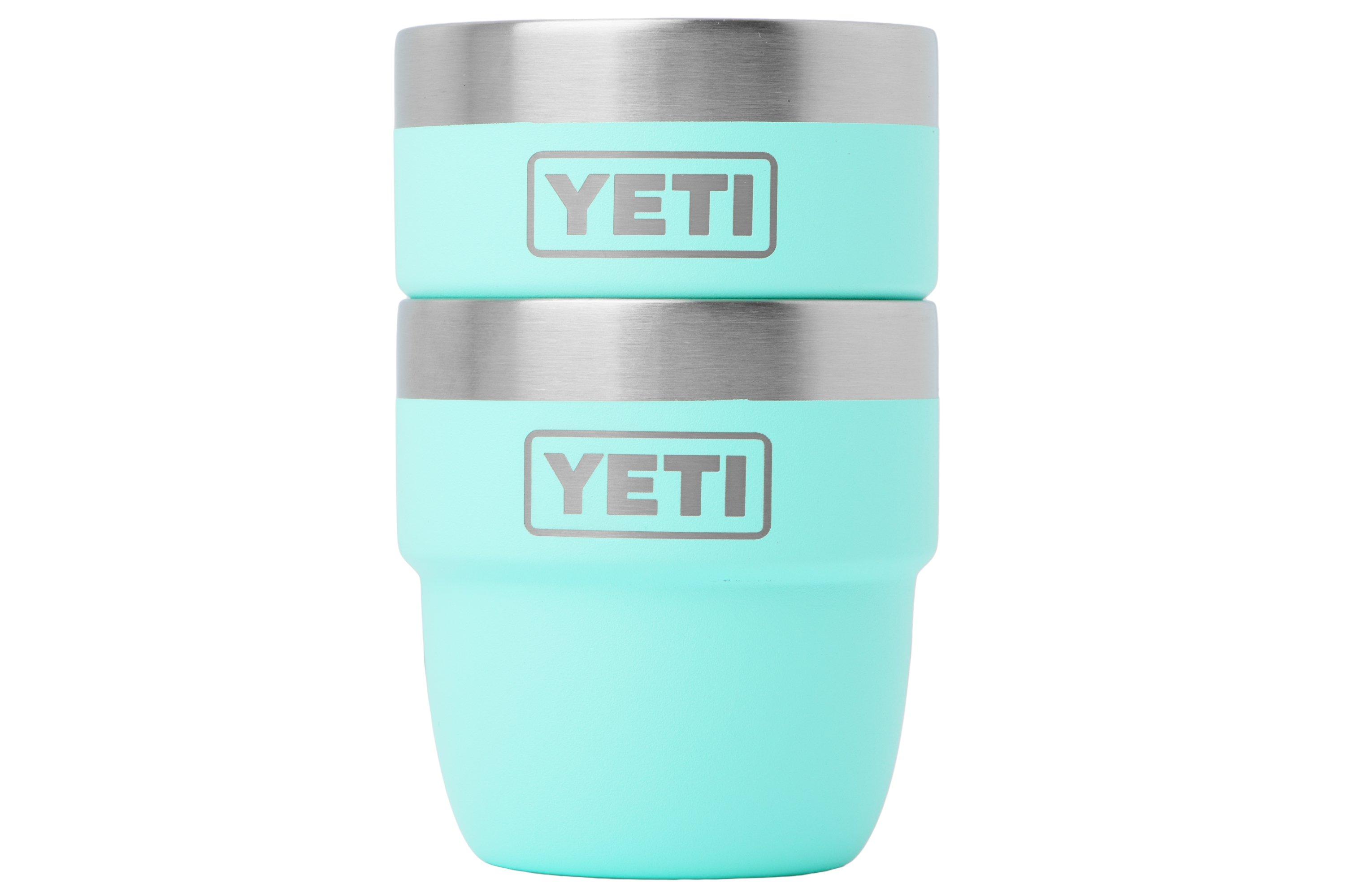Yeti Rambler Stackable Espresso Cups 4oz, Seafoam, stackable thermos ...