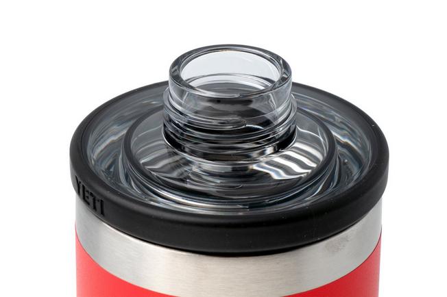 Afbeelding voor Yeti Rambler Bottle 18oz Chug Cap, Rescue Red, thermosfles met drinkdop, 532 ml