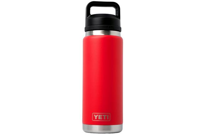 Afbeelding voor Yeti Rambler Bottle 26oz Chug Cap, Rescue Red, thermosfles met drinkdop, 769 ml