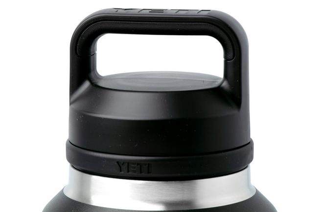 Afbeelding voor Yeti Rambler Bottle 46oz Chug Cap, Black, thermosfles met drinkdop, 1.36L
