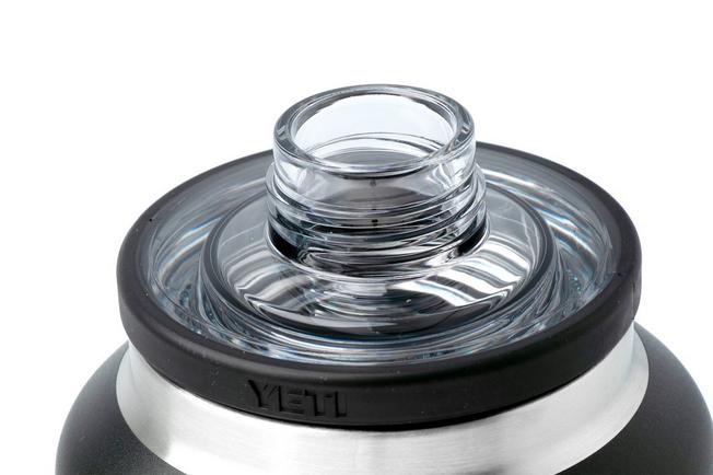 Afbeelding voor Yeti Rambler Bottle 46oz Chug Cap, Black, thermosfles met drinkdop, 1.36L