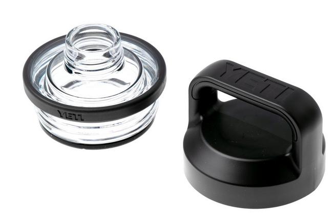 Afbeelding voor Yeti Rambler Bottle 46oz Chug Cap, Black, thermosfles met drinkdop, 1.36L