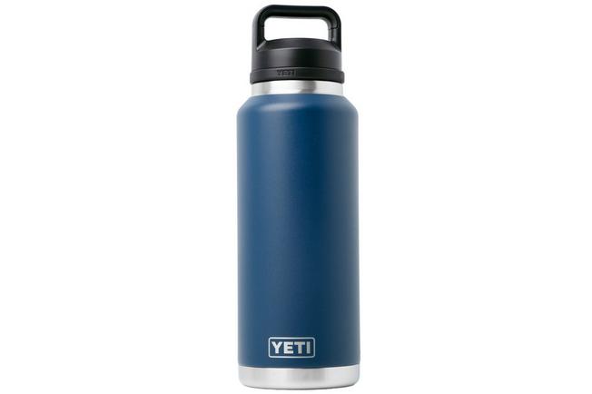 Afbeelding voor Yeti Rambler Bottle 46oz Chug Cap, Navy Blue, thermosfles met drinkdop, 1.36L