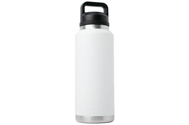 Afbeelding voor Yeti Rambler Bottle 46oz Chug Cap, White, thermosfles met drinkdop, 1.36L